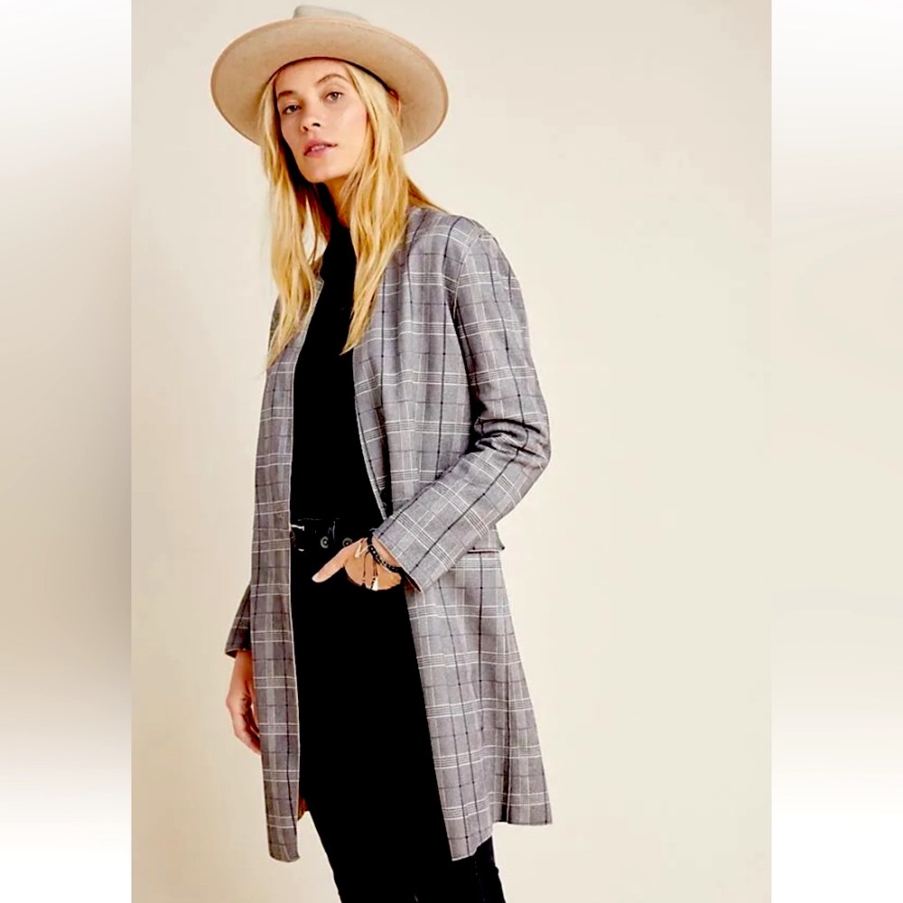 Anthropologie Renegade Longline Blazer